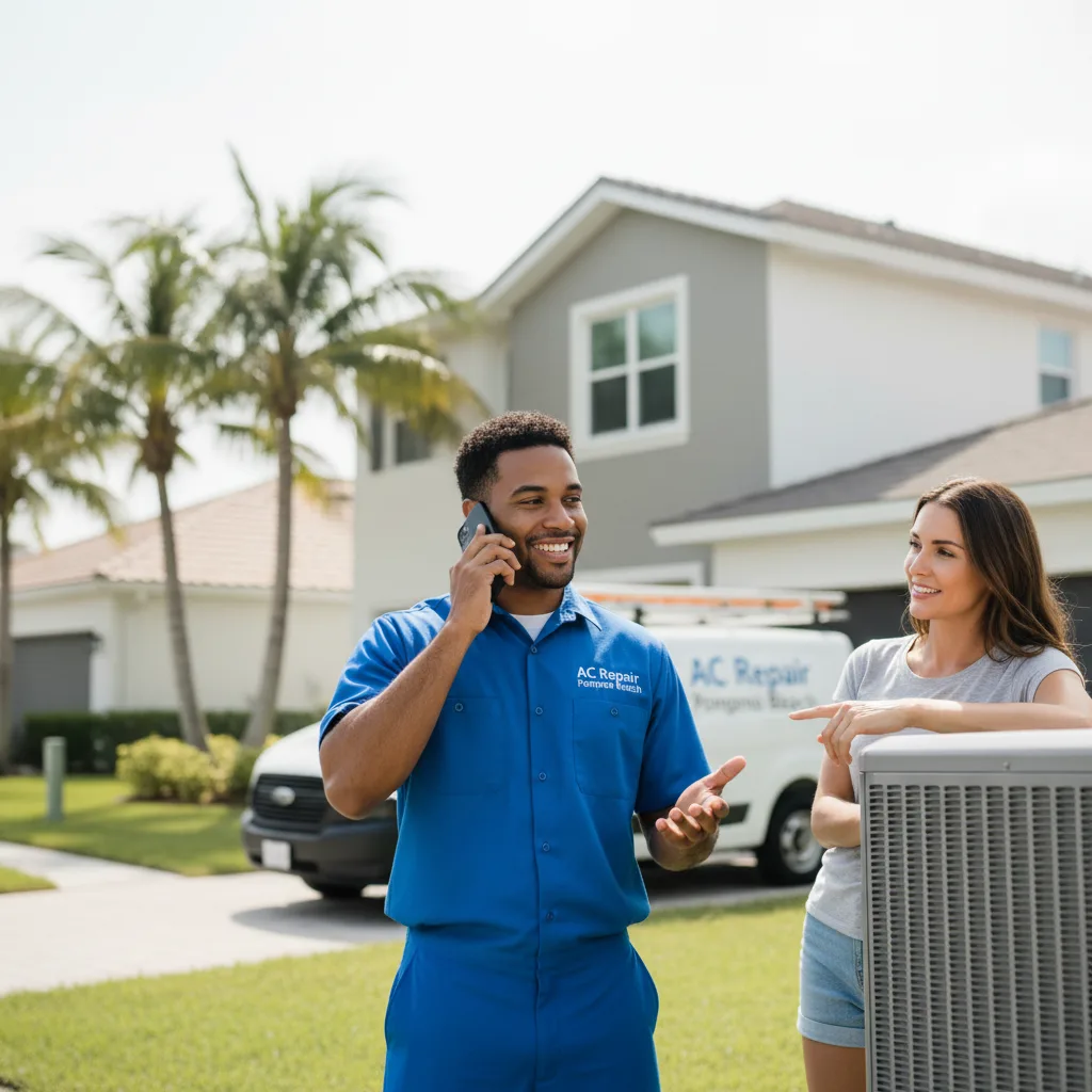 AC Repair Pompano Beach customer support in Salesville